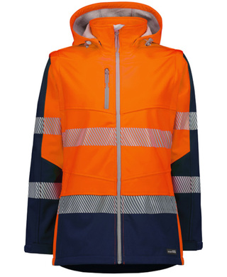 WORKWEAR, SAFETY & CORPORATE CLOTHING SPECIALISTS - Womens Streetworx 2 In 1 Stretch Softshell Jacket