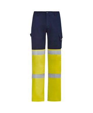 WORKWEAR, SAFETY & CORPORATE CLOTHING SPECIALISTS - Mens Bio Motion Hi Vis Taped Pant