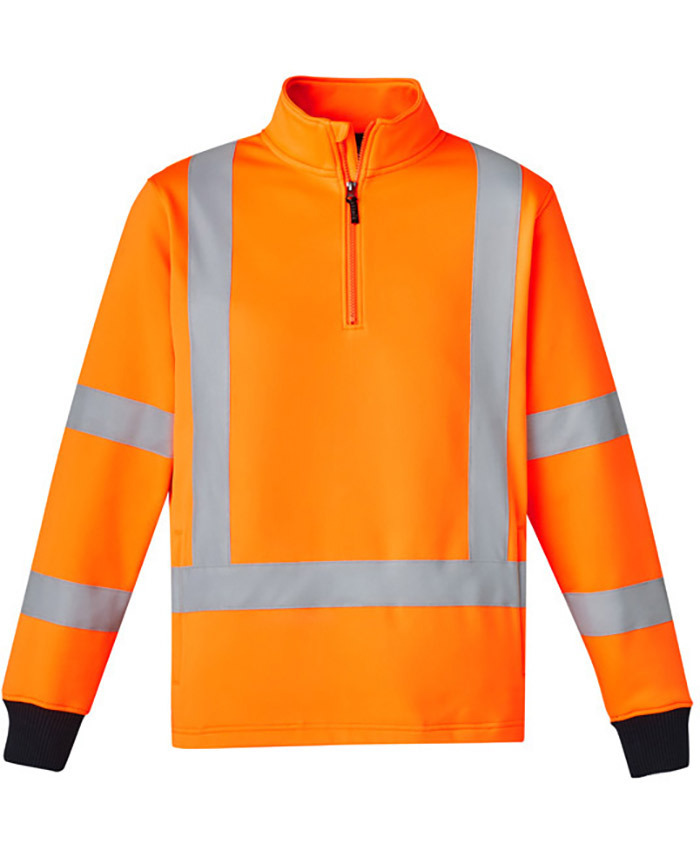 WORKWEAR, SAFETY & CORPORATE CLOTHING SPECIALISTS - Unisex Hi Vis X Back Rail Jumper