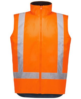 WORKWEAR, SAFETY & CORPORATE CLOTHING SPECIALISTS - Unisex Hi Vis Waterproof Reversible Vest