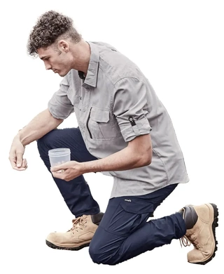 WORKWEAR, SAFETY & CORPORATE CLOTHING SPECIALISTS - Mens Outdoor L/S Shirt