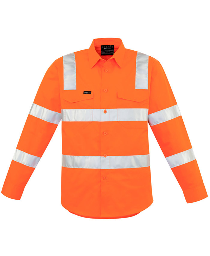 WORKWEAR, SAFETY & CORPORATE CLOTHING SPECIALISTS - Mens Bio Motion Vic Rail Shirt