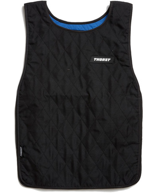 WORKWEAR, SAFETY & CORPORATE CLOTHING SPECIALISTS - EVAPORATIVE COOLING SLIP-OVER VEST - Black