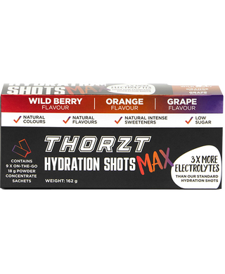 WORKWEAR, SAFETY & CORPORATE CLOTHING SPECIALISTS - High Electrolyte Low Sugar Hydration Shot Max Powders - Mixed