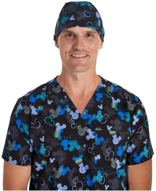 WORKWEAR, SAFETY & CORPORATE CLOTHING SPECIALISTS - Unisex Scrubs Hat-Doodle Ears-One Size