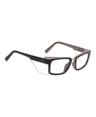 WORKWEAR, SAFETY & CORPORATE CLOTHING SPECIALISTS - MATRIARCH RS363 BL.C - Shiny Black Frame, Clear Lens - Professional Series