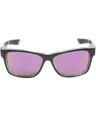 WORKWEAR, SAFETY & CORPORATE CLOTHING SPECIALISTS - SPARKIE - Matt Black / Pink Revo Safety Glasses