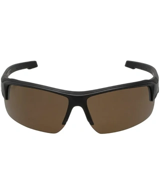 WORKWEAR, SAFETY & CORPORATE CLOTHING SPECIALISTS - WRENCH - Matt Black / Brown Safety Glasses
