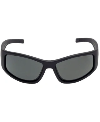 WORKWEAR, SAFETY & CORPORATE CLOTHING SPECIALISTS - FLEX RSPU5507 MBL.SM - Matt Black Frame, Smoke Polarized Lens - Unbreakable Safety Polarised