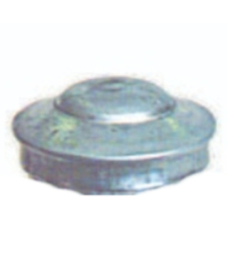 WORKWEAR, SAFETY & CORPORATE CLOTHING SPECIALISTS - Aluminium Post Cap - Suitable for SP28-Black-One Size
