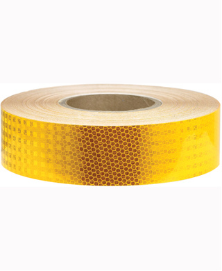 WORKWEAR, SAFETY & CORPORATE CLOTHING SPECIALISTS - 50mm x 45.7mtr - Class 1 Reflective Tape - Yellow