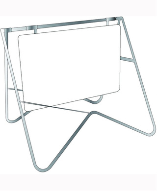 WORKWEAR, SAFETY & CORPORATE CLOTHING SPECIALISTS - 600x600mm - Swing Stand (sign not included) 1010x750x25mm Outside Dimensions