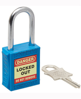 WORKWEAR, SAFETY & CORPORATE CLOTHING SPECIALISTS - 42mm Premium Blue Safety Lockout