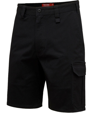 WORKWEAR, SAFETY & CORPORATE CLOTHING SPECIALISTS - Core - Mens Stretch Cargo Short-Black-92R