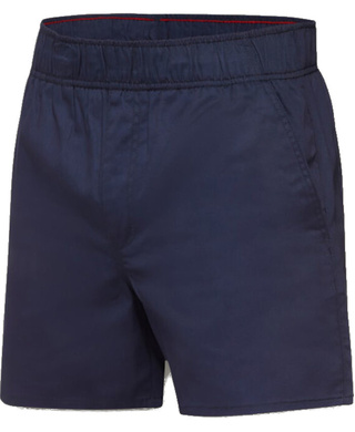 WORKWEAR, SAFETY & CORPORATE CLOTHING SPECIALISTS - Foundations - Elastic Waist Drill Short-Navy-3XL