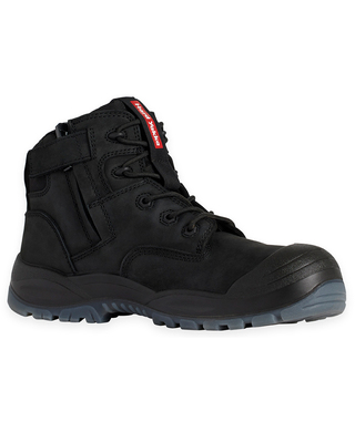 WORKWEAR, SAFETY & CORPORATE CLOTHING SPECIALISTS - Red Collection - 5 Inch Boot - Black